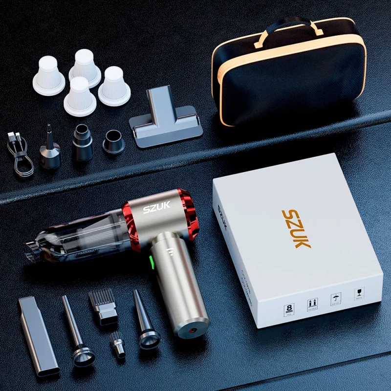 SZUK New Mini Car Vacuum Cleaner 985000Pa Wireless Vacuum Cleaner Powerful Suction Handheld Portable Vacuum Cleaner for car - Image 11