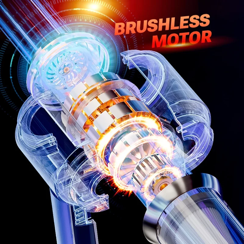 SZUK New Mini Car Vacuum Cleaner 985000Pa Wireless Vacuum Cleaner Powerful Suction Handheld Portable Vacuum Cleaner for car - Image 2
