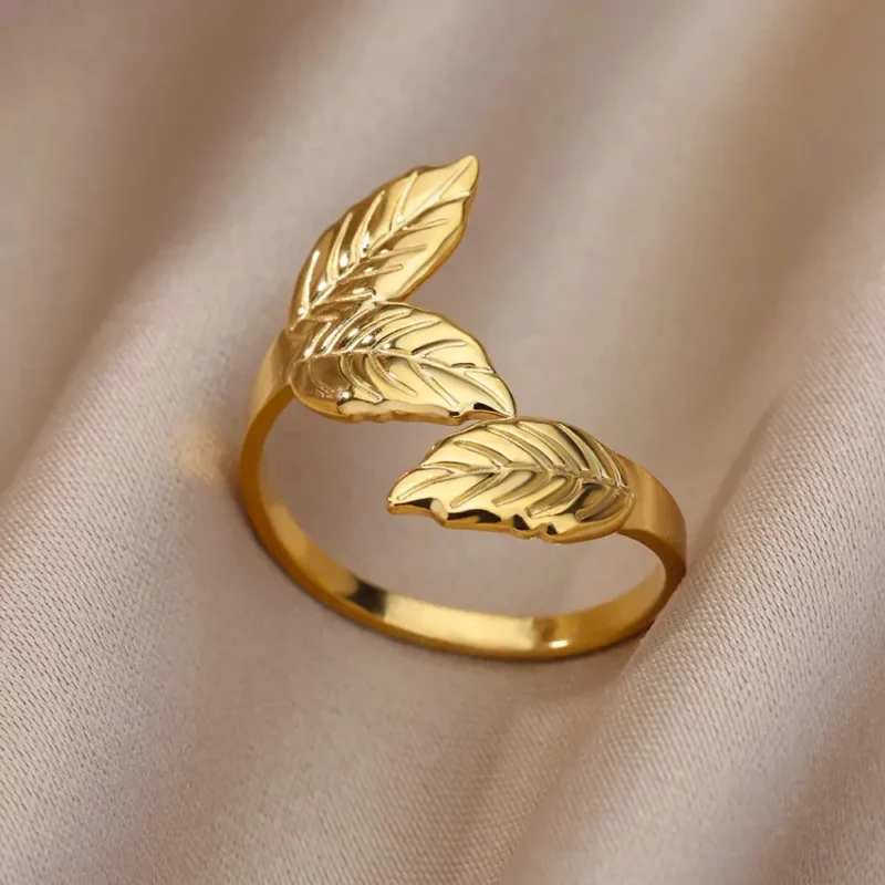 316L Stainless Steel Rings for Women Gold Color Never Fade Luxury Classic rings wedding couple rings Jewelry Free Shipping - Image 33