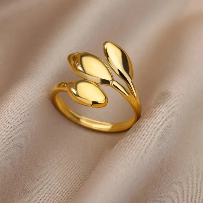 316L Stainless Steel Rings for Women Gold Color Never Fade Luxury Classic rings wedding couple rings Jewelry Free Shipping - Image 29