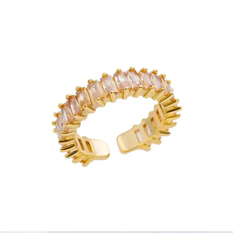 316L Stainless Steel Rings for Women Gold Color Never Fade Luxury Classic rings wedding couple rings Jewelry Free Shipping - Image 35