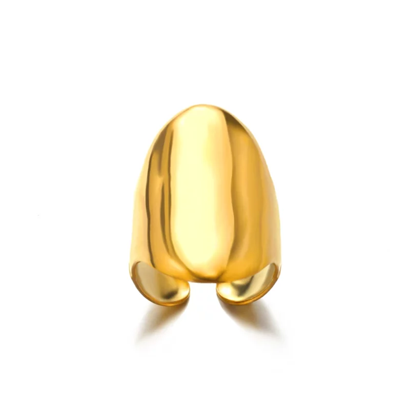 316L Stainless Steel Rings for Women Gold Color Never Fade Luxury Classic rings wedding couple rings Jewelry Free Shipping - Image 47