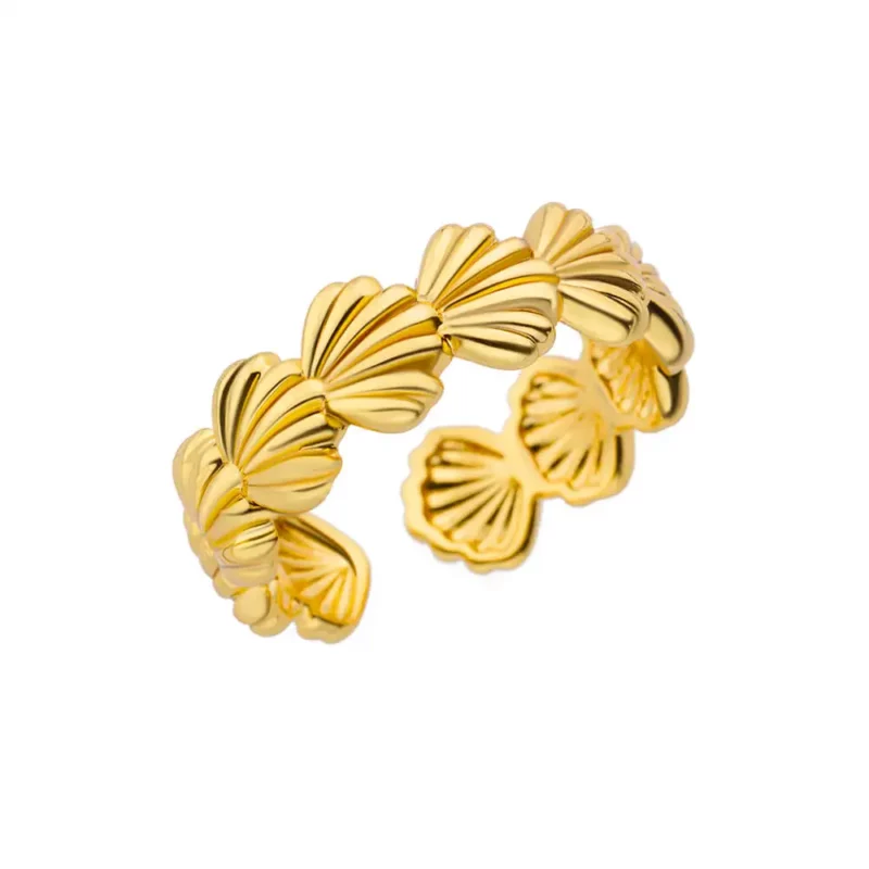 316L Stainless Steel Rings for Women Gold Color Never Fade Luxury Classic rings wedding couple rings Jewelry Free Shipping - Image 9