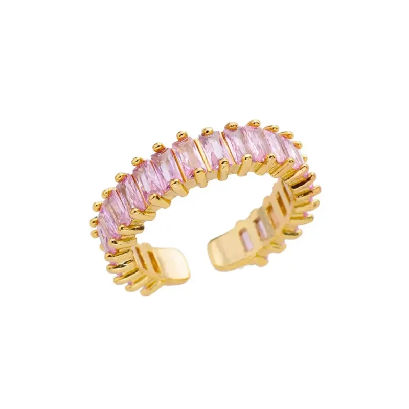 316L Stainless Steel Rings for Women Gold Color Never Fade Luxury Classic rings wedding couple rings Jewelry Free Shipping - Image 32
